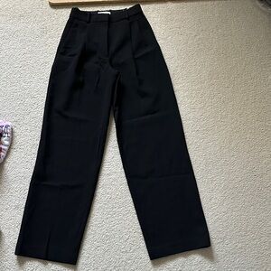 Babaton pleated pants